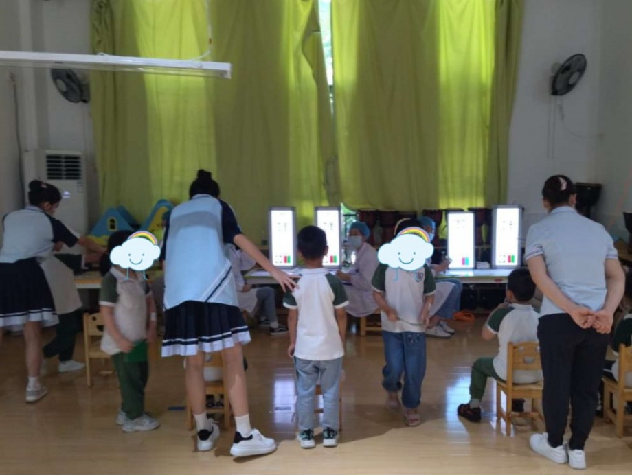 關(guān)愛兒童青少年眼健康，惠州?，斞劭埔暳Y查進(jìn)校園！